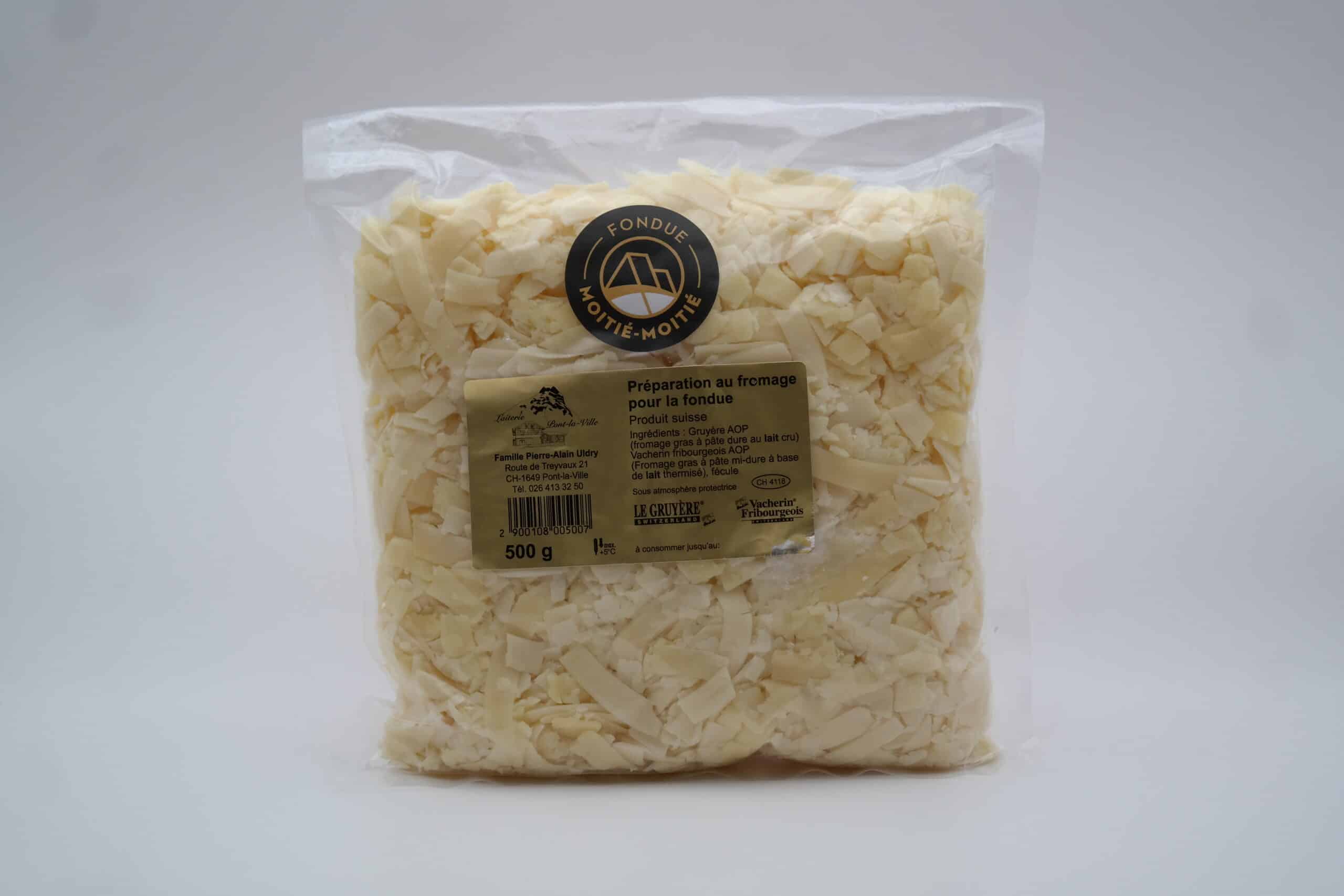 Fondue moitié-moitié AOP Pont-La-Ville 400g