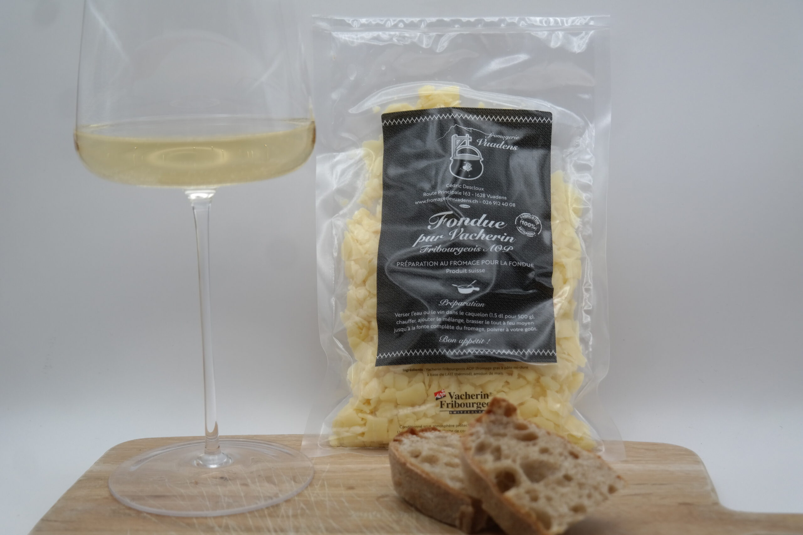 Fondue Pur Vacherin AOP Cédric Descloux 400g