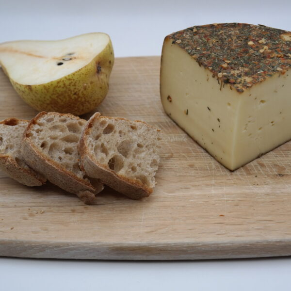 Fromage Tome Aux Herbes Cédric Descloux, 325 grammes