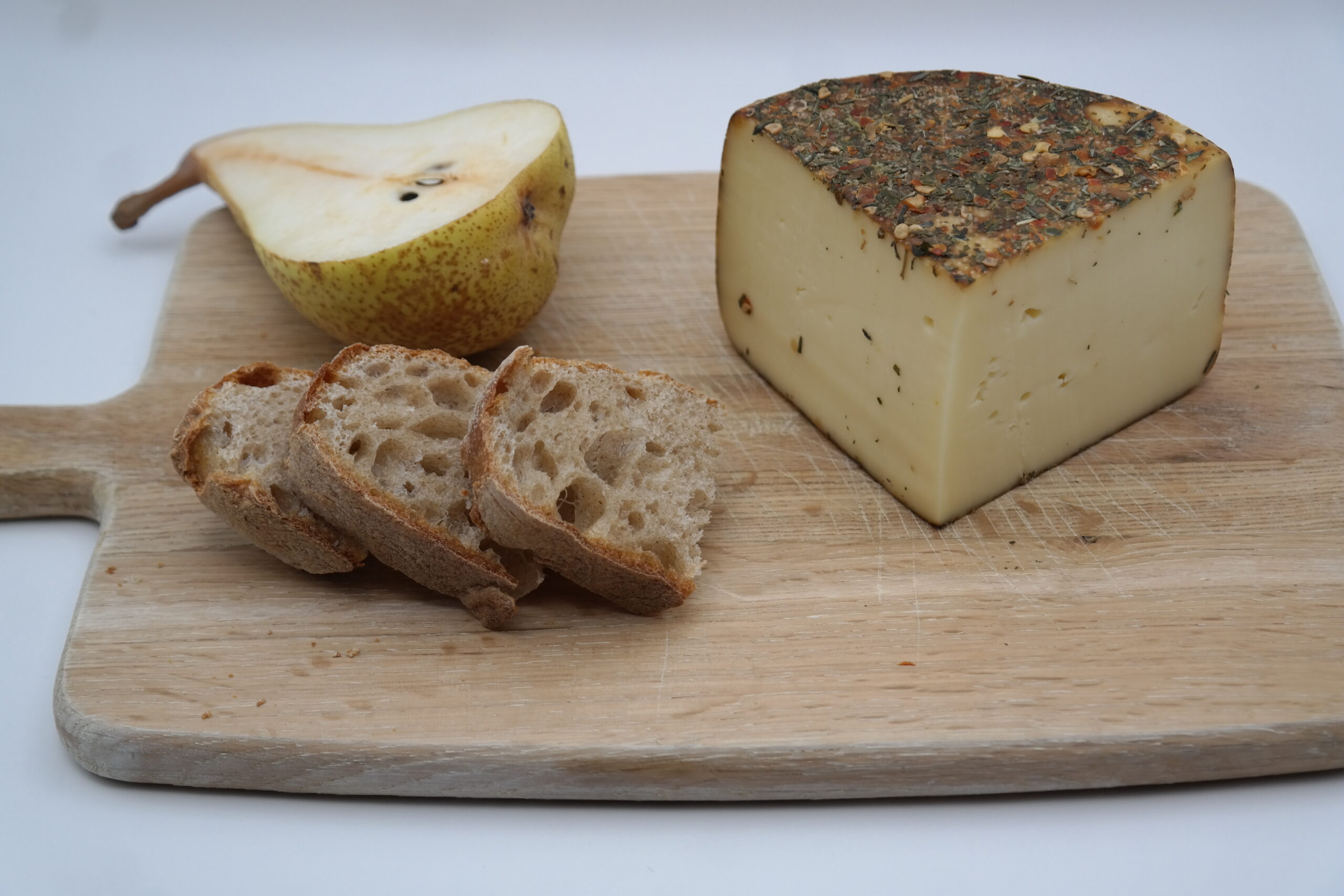 Fromage Tome Aux Herbes Cédric Descloux, 325 grammes